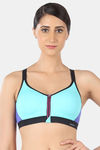 Triumph Padded High Impact Sports Bra- Sea Blue — thumbnail 1